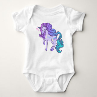Moonlight Unicorn Baby Strampler