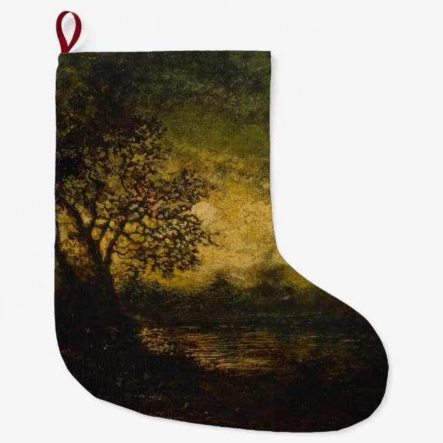 Moonlight (von Ralph Albert Blakelock) Großer Weihnachtsstrumpf (Vorderseite)