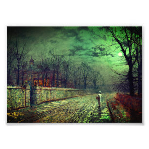 Moonlight Walk Fotodruck