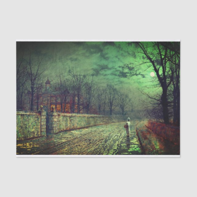 Moonlight Walk Seidenpapier (Vorderseite)