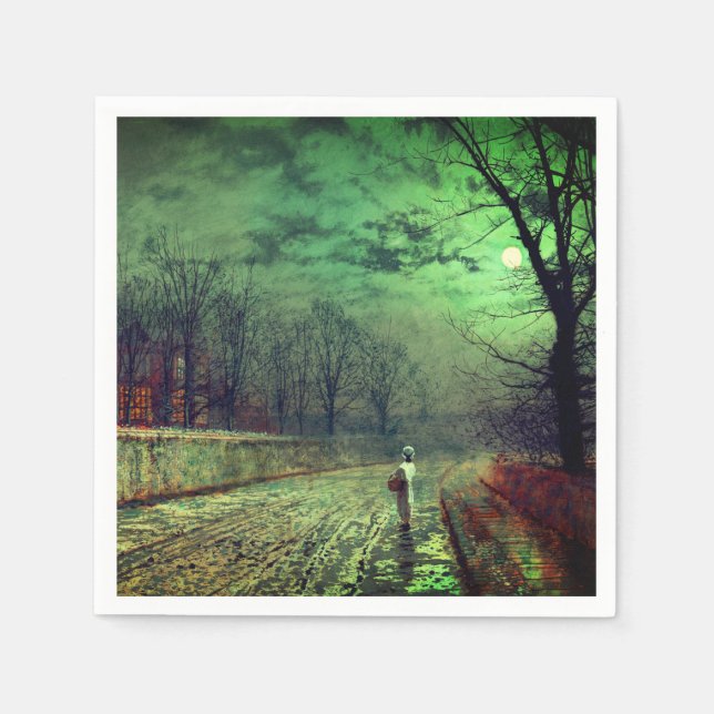 Moonlight Walk Serviette (Vorderseite)