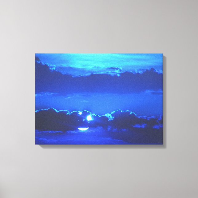 Moonlight Wrapped Canvas Prints Leinwanddruck (Vorderseite)