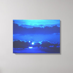 Moonlight Wrapped Canvas Prints Leinwanddruck