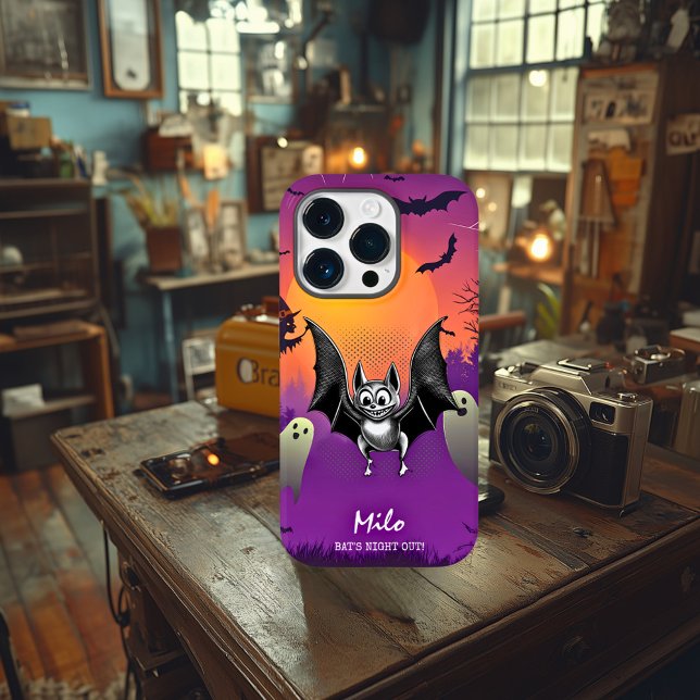 Moonlit Bat - Spooky Fun das ganze Jahr Case-Mate iPhone Hülle (Von Creator hochgeladen)