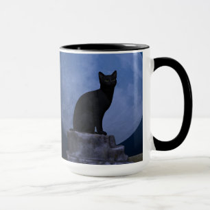 Moonlit Cat Tasse
