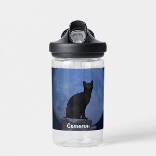 Moonlit Cat Trinkflasche