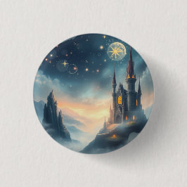 Moonlit Celestial Castle Button