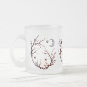 Moonlit Cherry Blossoms - Elegant Mattglastasse
