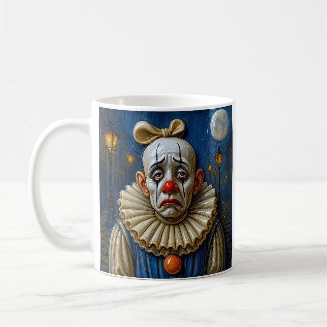 Moonlit Clown Kaffeetasse (Links)