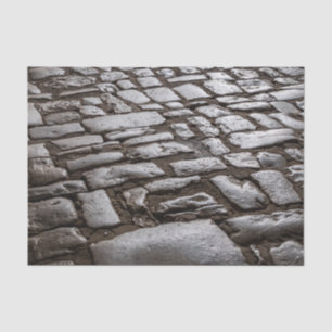 Moonlit Cobblestones Seidenpapier