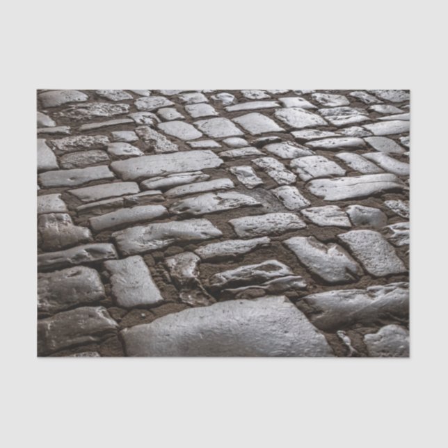 Moonlit Cobblestones Seidenpapier (Vorderseite)
