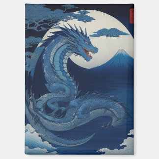 Moonlit Dragon of Fuji Magnet
