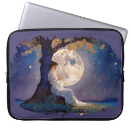 Moonlit Dreamer - Serene Night Sky Laptopschutzhülle