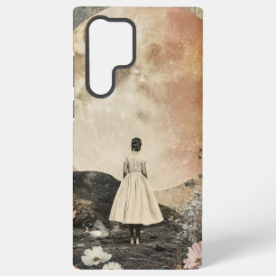 Moonlit Elegance - Zurück zur Frau mit dem Mond 2 Samsung Galaxy Hülle