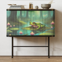 Moonlit Fairytale Frosch Decoupage