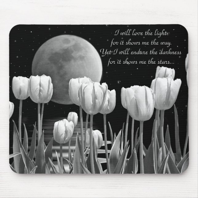 Moonlit Garden Mousepad (Vorne)