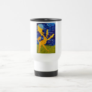 Moonlit Giraffe - Grafik durch Carter - Alter 7 Reisebecher