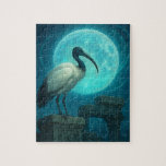 Moonlit Heron Puzzle - Ägyptischer Mystizismus<br><div class="desc">Entdecken Sie das Herz einer alten ägyptischen Traumlandschaft mit diesem wunderschön gestalteten Puzzle und fangen Sie einen Helden ein, der im mystischen Mondlicht gebadet wird. Dieses Kunstwerk bringt Sie in eine Zeit, in der die alten Ägypter den Helden als Symbol für Wiedergeburt, Weisheit und spirituelle Reise sahen. Die ruhige Szene...</div>