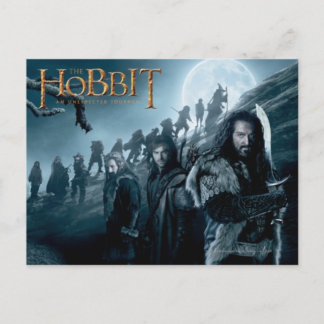 Moonlit Hike Postkarte (Vorderseite)