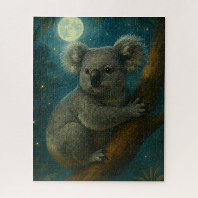 Moonlit Koala Perch Puzzle (Vertikal)