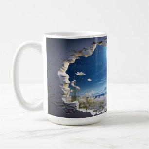 Moonlit Meadow - Bezaubernde 3D-Tasse Kaffeetasse