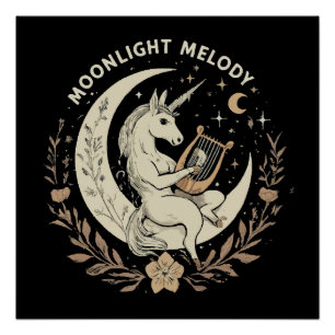 Moonlit Melody Poster