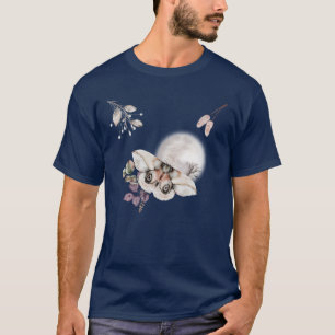 Moonlit Moth Graphic T-Shirt
