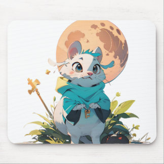 Moonlit Muse Mouse Mat Mousepad