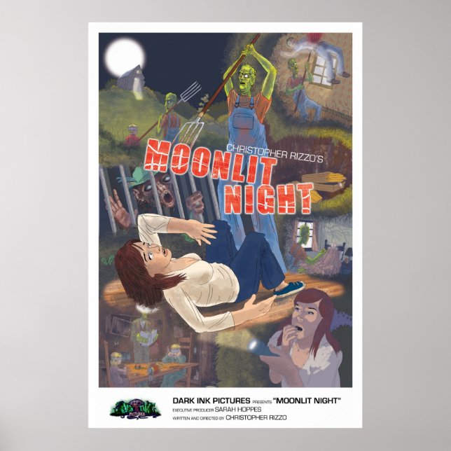 Moonlit Night Poster (Vorne)