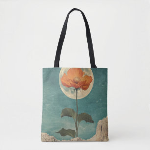 Moonlit Orange Bloom - Vintag Boho Charm