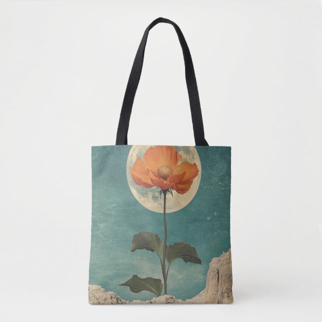 Moonlit Orange Bloom - Vintag Boho Charm (Vorderseite)
