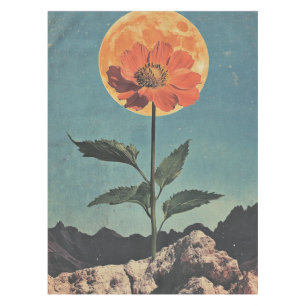 Moonlit Orange Bloom - Vintag Boho Charm (2) Tischdecke
