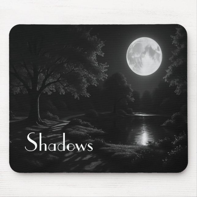Moonlit Ripples in der Grove Mousepad (Vorne)