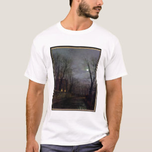 Moonlit Straßen-Szene, 1882 (Öl auf Leinwand) 2 T-Shirt