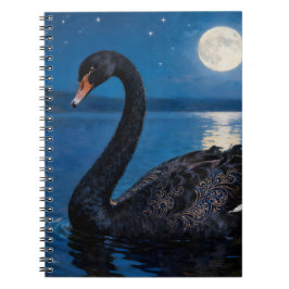 Moonlit Swim Notizblock
