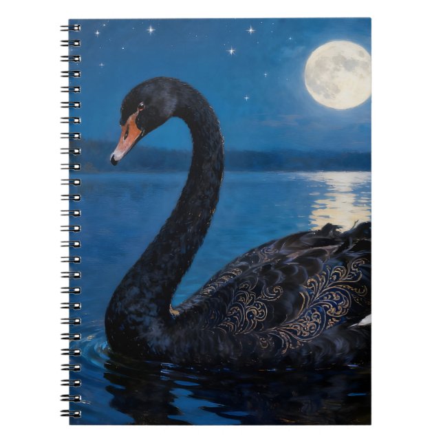 Moonlit Swim Notizblock (Vorderseite)