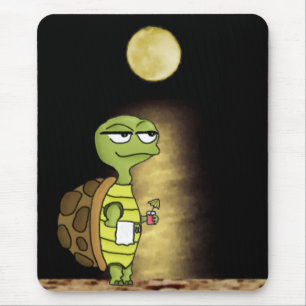 Moonlit Tortoise Mousepad