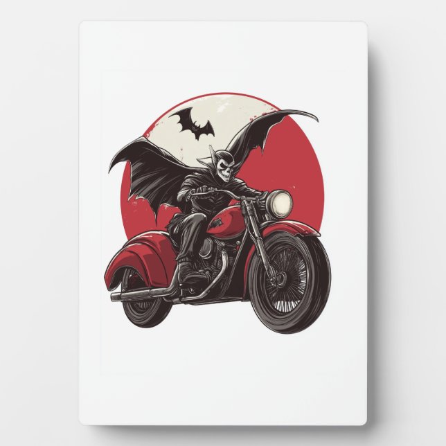 Moonlit Vampire Ride Fotoplatte (Vorderseite)