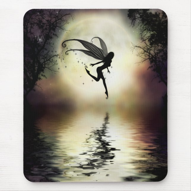 Moonlit Wasser Mousepad (Vorne)