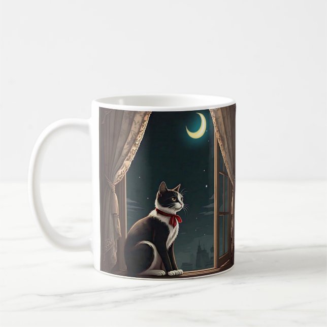 " MOONLIT WHISKER " KAFFEETASSE (Links)