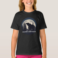 Moonlit Wilderness Nature gebar Silhouette