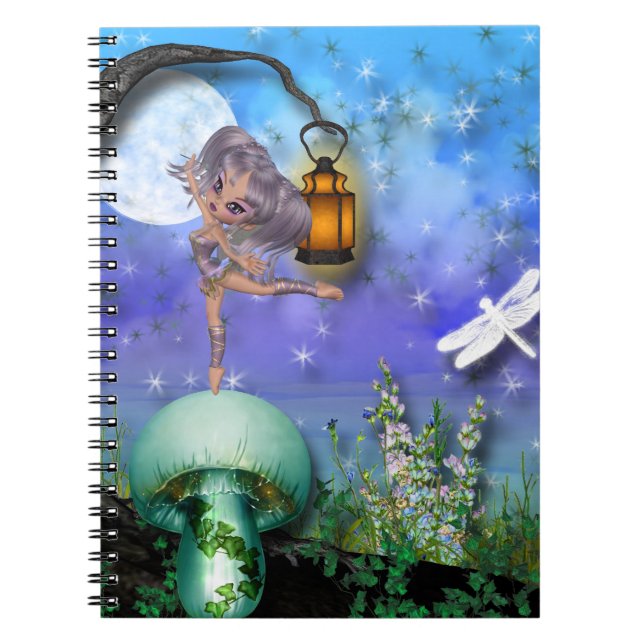 MOONLITE-TANZNOTEBOOK NOTIZBLOCK (Vorderseite)