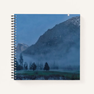 Moonrise & Nebst Leidig Meadow Notizbuch