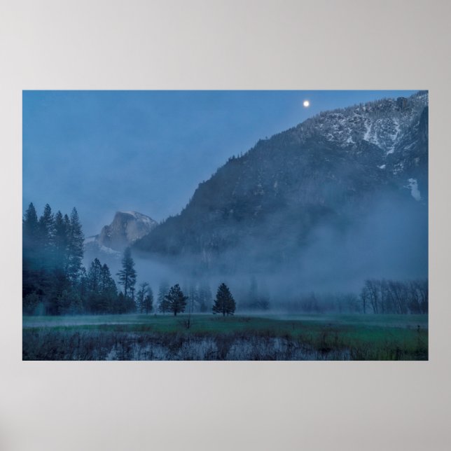 Moonrise & Nebst Leidig Meadow Poster (Vorne)