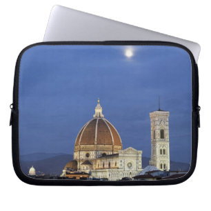 Moonrise und Florenz-Kathedrale, Basilica di Laptopschutzhülle