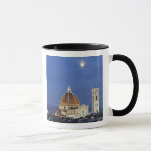 Moonrise und Florenz-Kathedrale, Basilika di Tasse