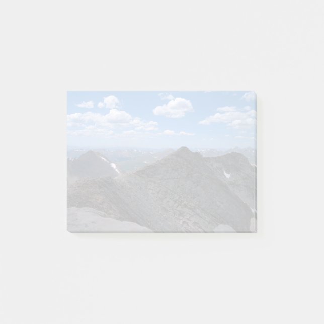 Moonscape Colorado Rocky Mountains Post-it Klebezettel (Vorderseite)
