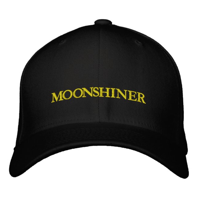 MOONSHINE BESTICKTE BASEBALLKAPPE (Vorderseite)