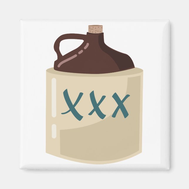 Moonshine Jug Magnet (Vorne)