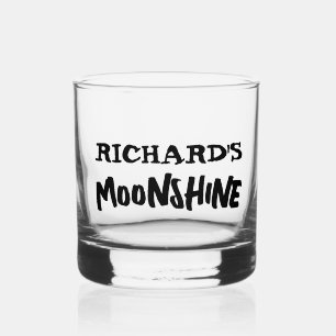 MOONSHINE PERSONALISIERT WHISKEY GLASSEN WHISKYGLAS